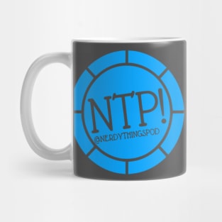 Nerdy Things Podcast Badge Logo Mug